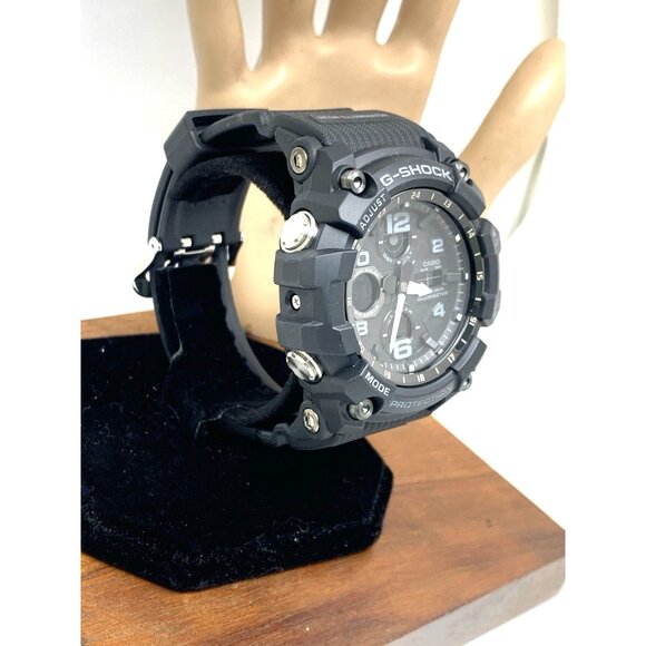 Casio G-Shock Men's Watch GSG100 Quartz Mudmaster Black Resin Ana-Dig 5562 - Picture 14 of 14